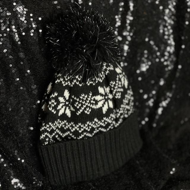 Gold Add  On - Snowflake Winter Hat