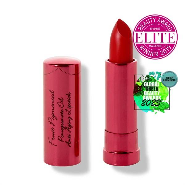 Fruit Pigmented® Pomegranate Oil Anti-Aging Lipstick by 100% Pure (Poppy)