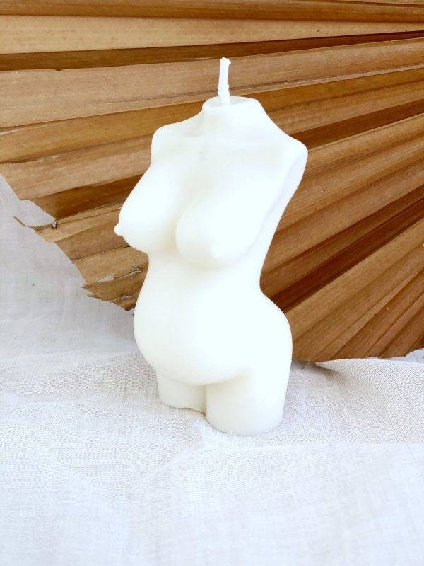 Sista Skin Pregnant Belly Candle