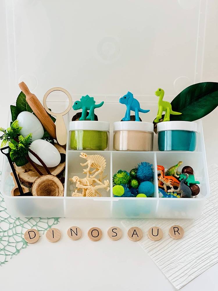 Dinosaur Playdough Kit - Deluxe