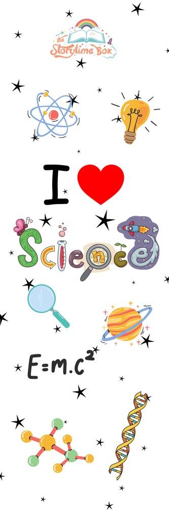 I Love Science Bookmark