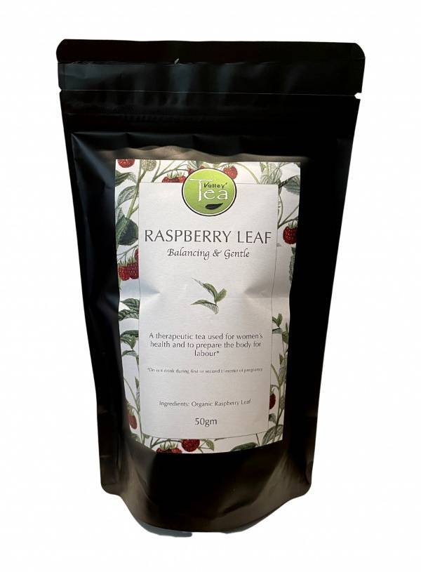 Valley Tea Organic Raspberry Leaf Tea 50g