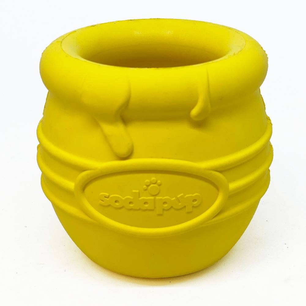 Large honey pot treat dispenser & enrichment toy