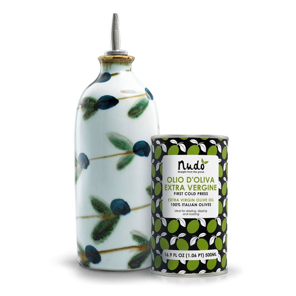Olive Oil Pourer Gift Set