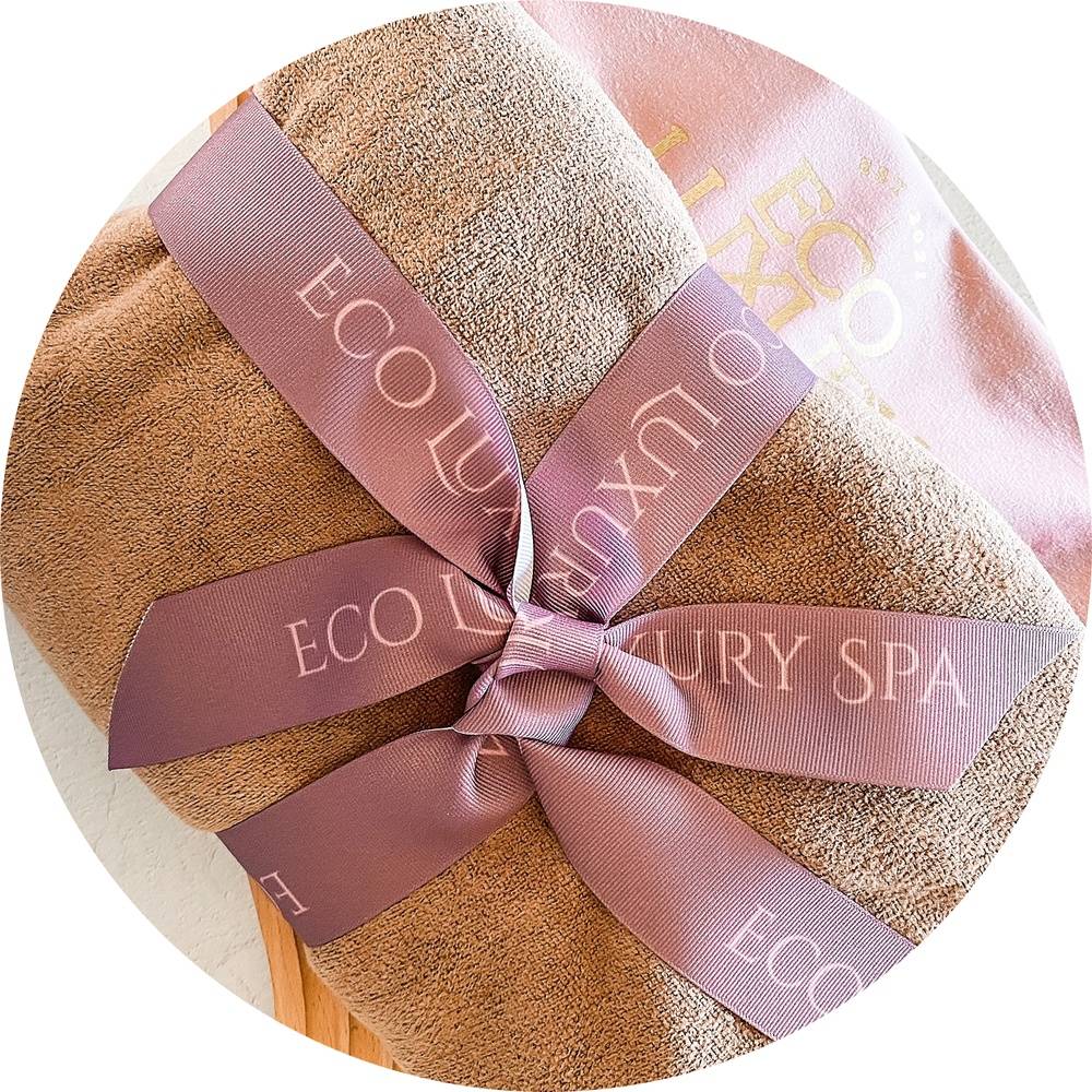 Spa Day Towel Wrap (Taupe)