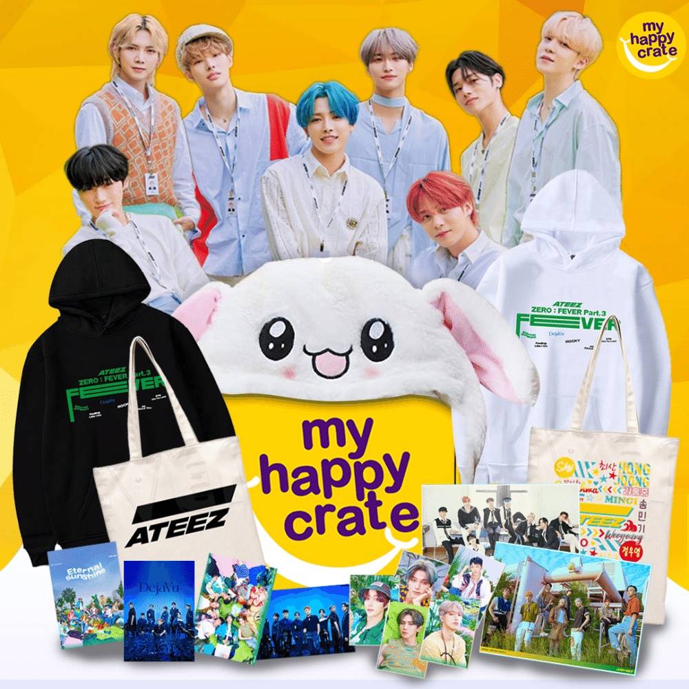 Ateez My Happy Crate  One-Time Purchase