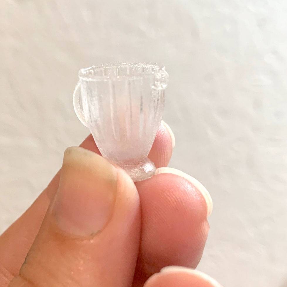 Miniature Margarita Set EMPTY- 1:12 Scale