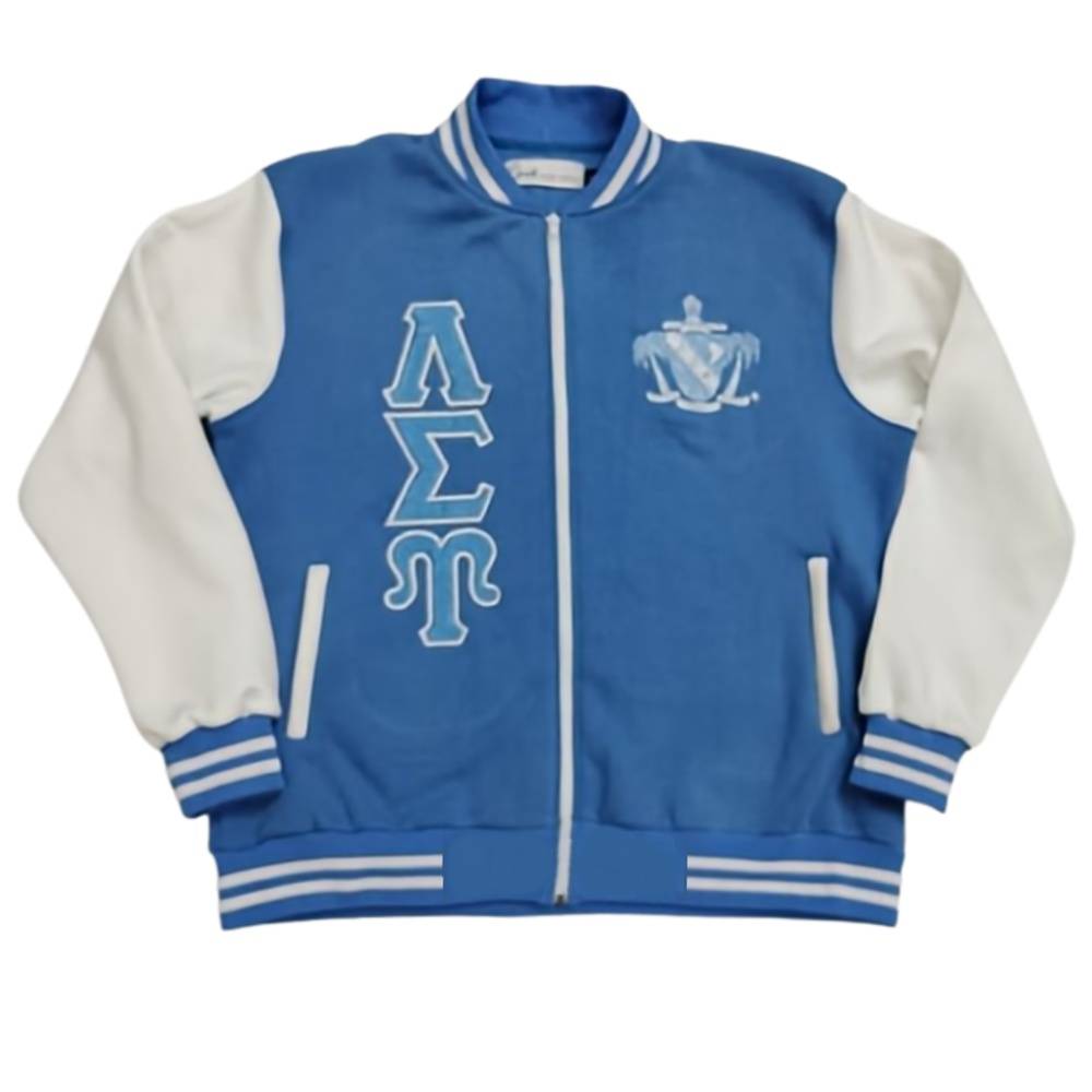 LSU Cotton Fleece Varsity Jacket