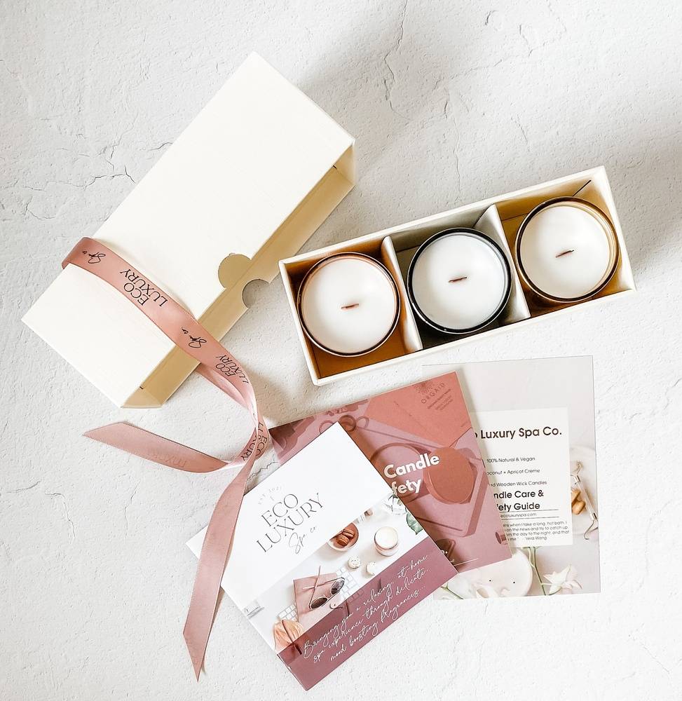 Luxe Candle Trio Gift Set