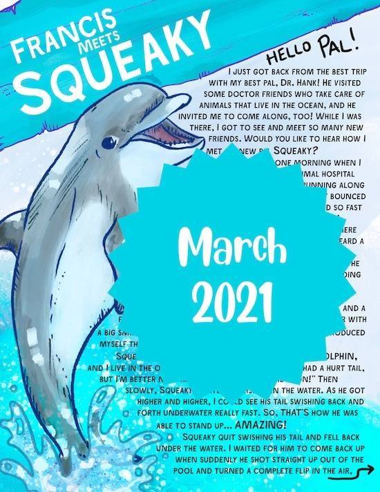 Squeaky the Dolphin