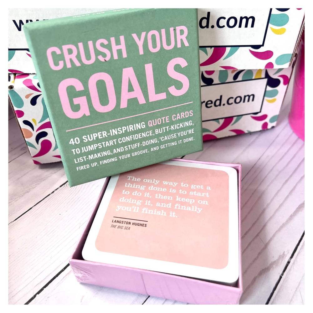 Crush Your Goals Cards