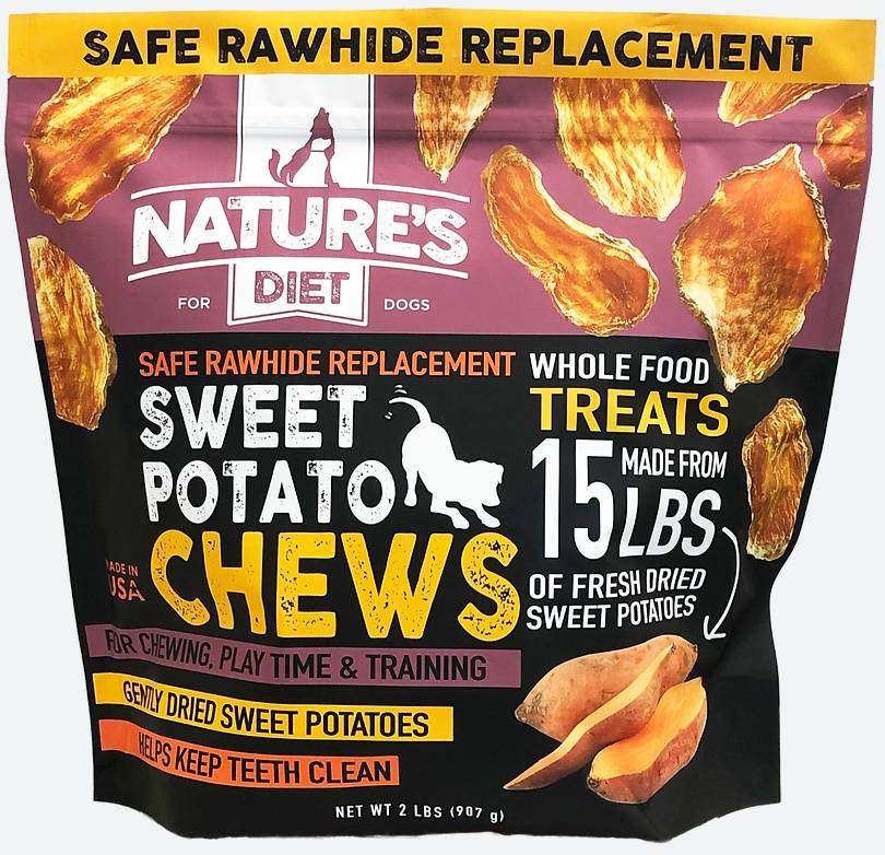 Sweet Potato Chews - 2 lb Bag