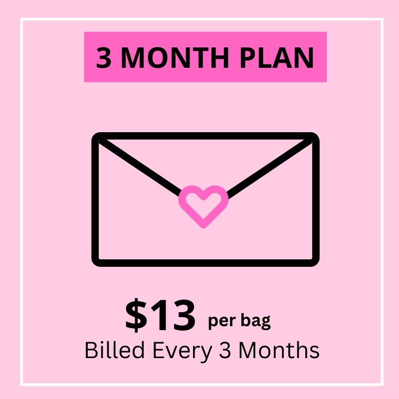 3 Month Pre-Pay Bag