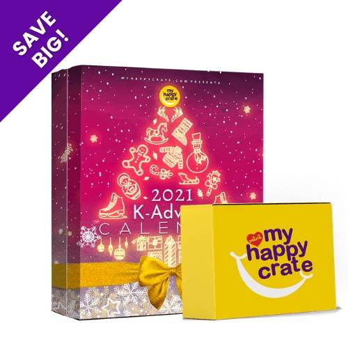 KAWAII K-Advent Calendar 2021 + Mini Happy Crate Subscription Gift Set