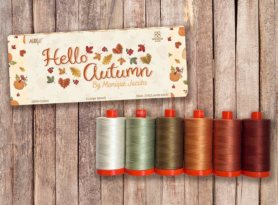 Aurifil Hello Autumn Thread Set