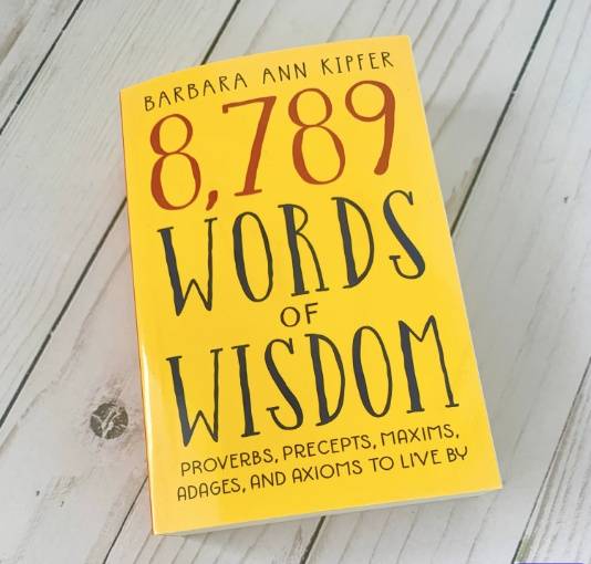 8,789 Words of Wisdom Book
