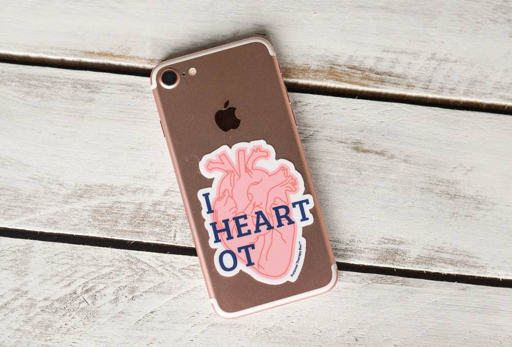 I Heart OT Sticker