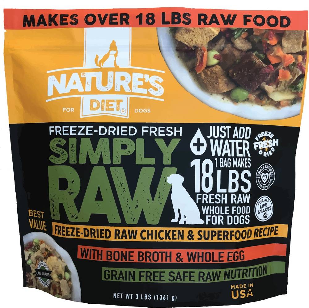 Simply Raw Chicken- 3 lb Bag