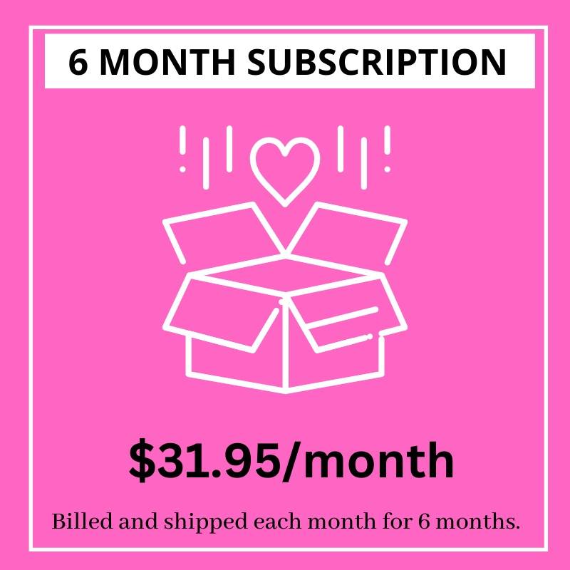 6 Month Subscription Box