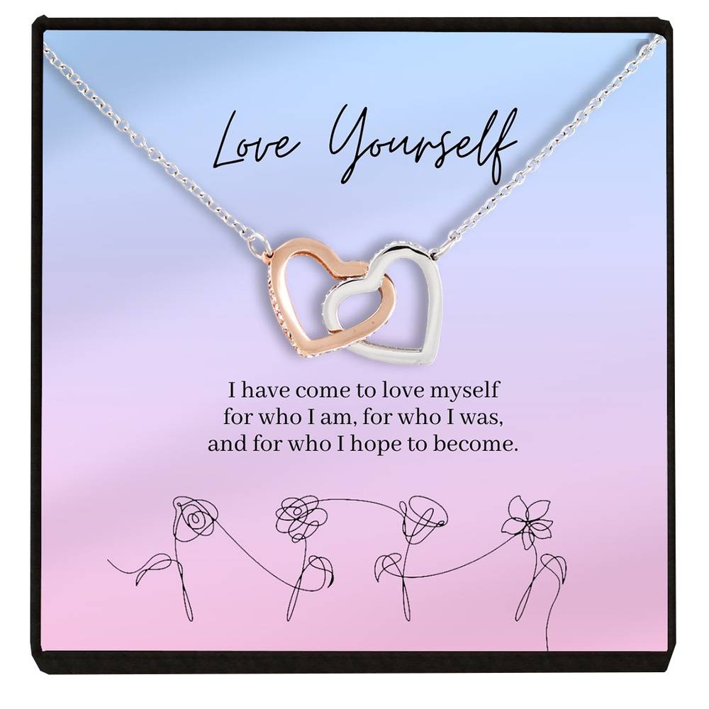 Love Yourself  Necklace Set
