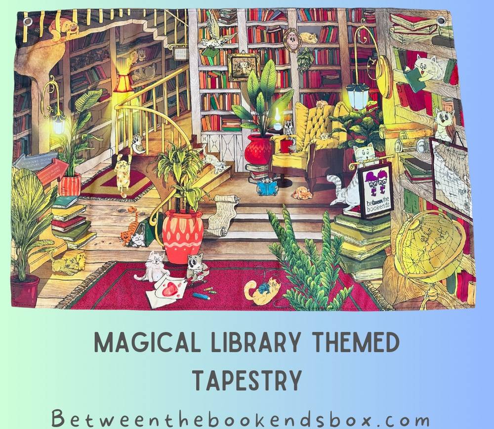 Magical Library Tapestry