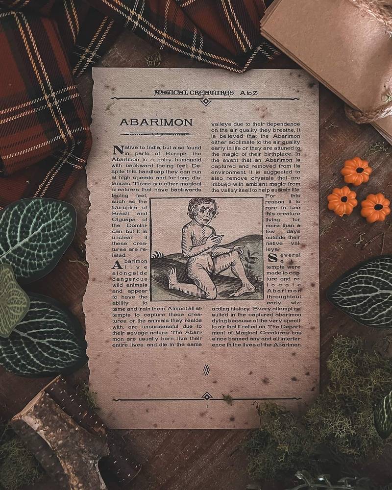 Abarimon Creature Page