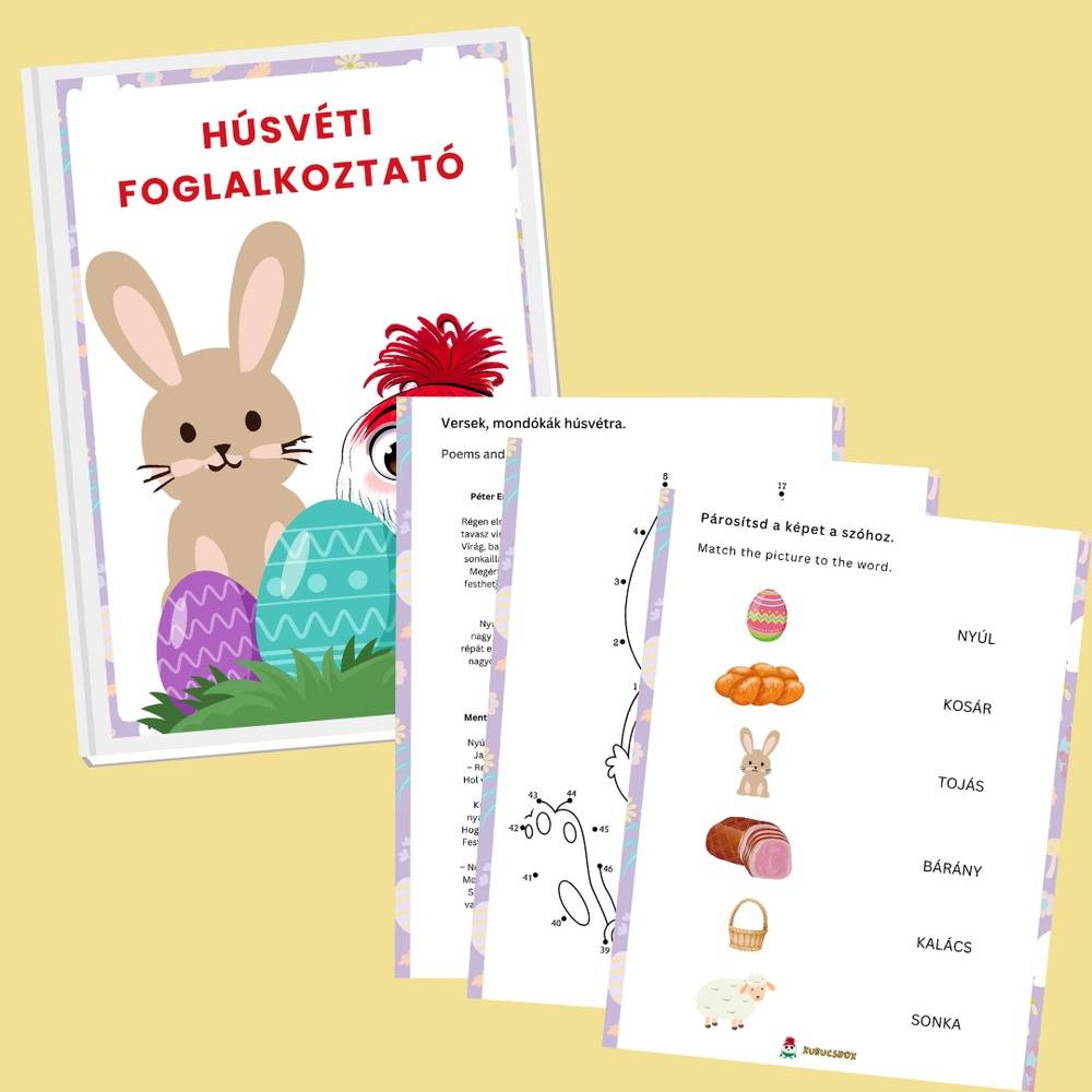 Easter Activity Booklet / Húsvéti Foglalkoztató