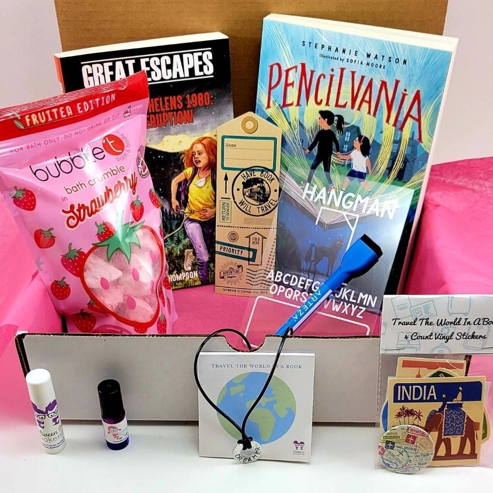 Travel the World in a Book Tween Full Size Box