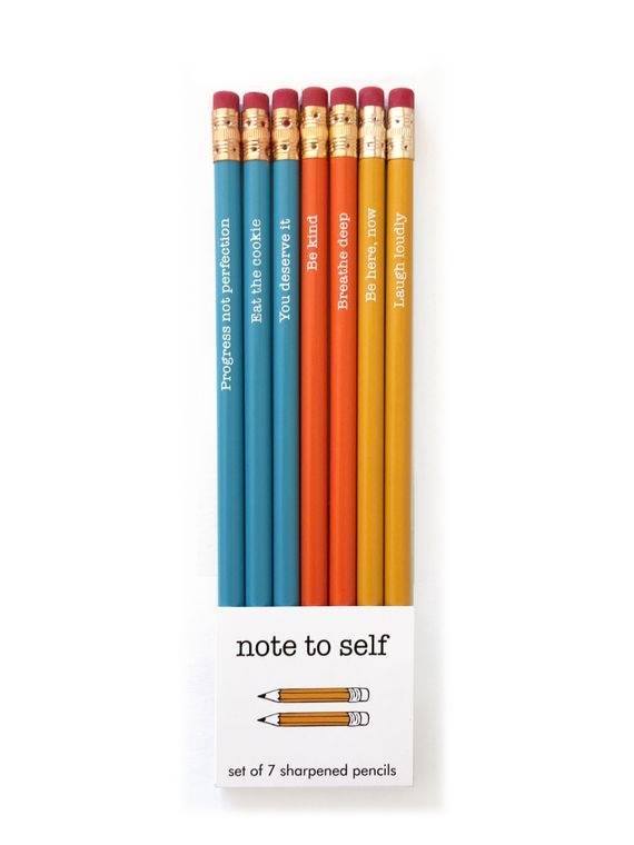 Snifty Note To Self Pencil Set