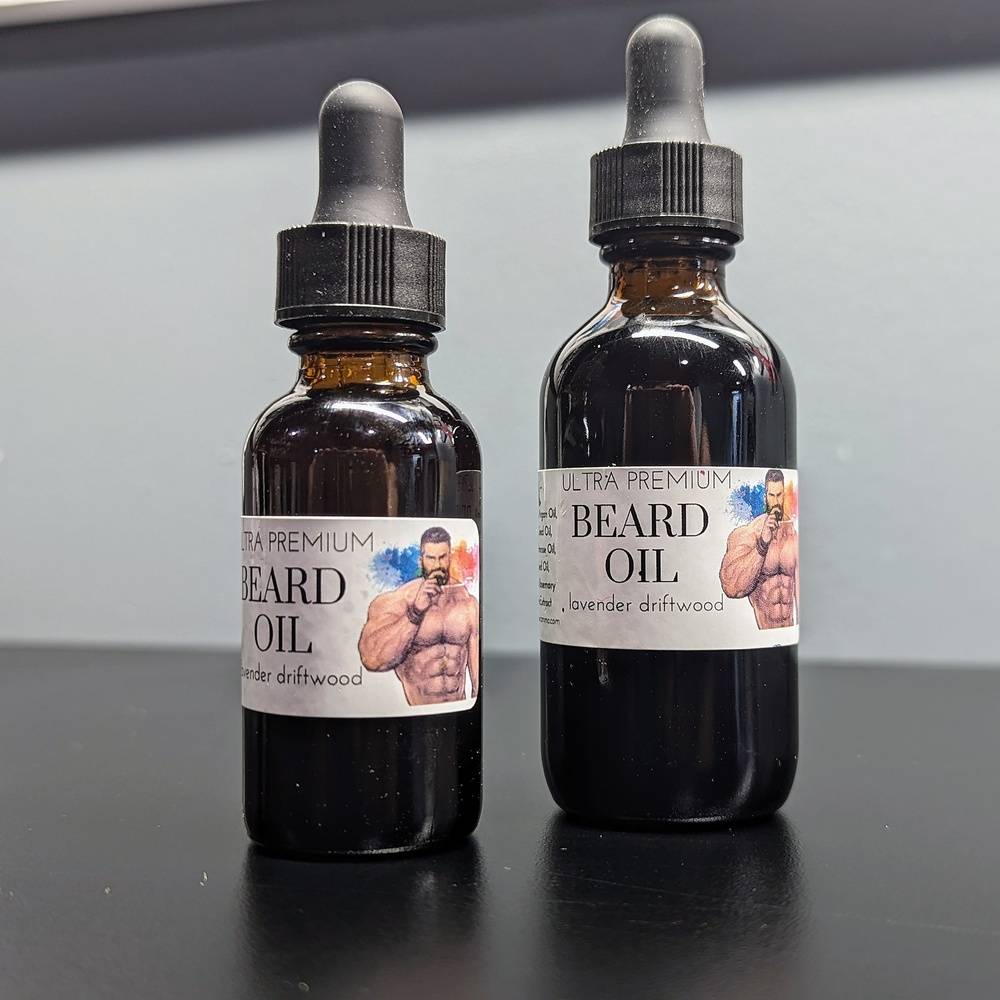 Ultra Premium Lavender Driftwood Beard Oil