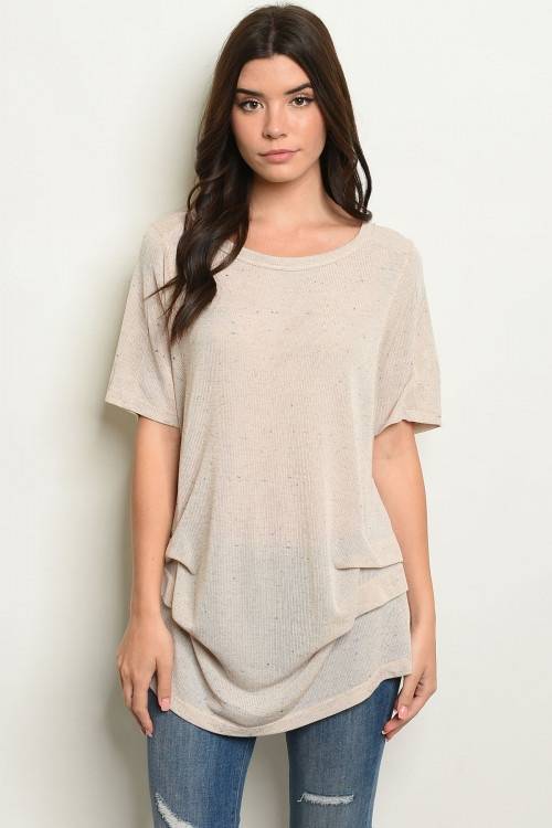Cuddly Taupe Top
