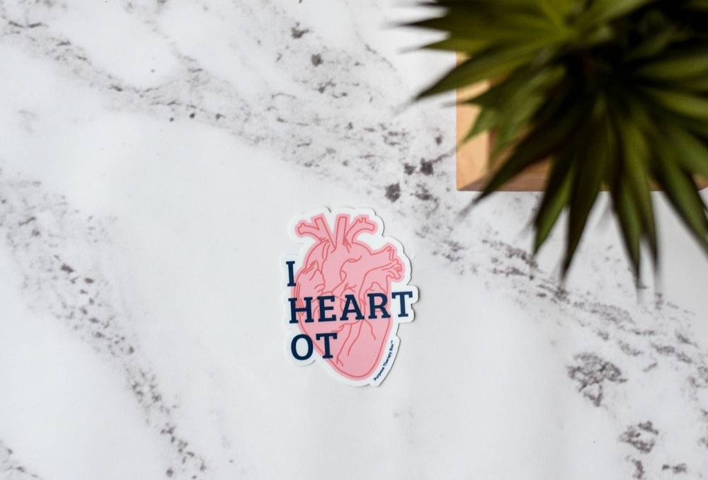 I Heart OT Sticker