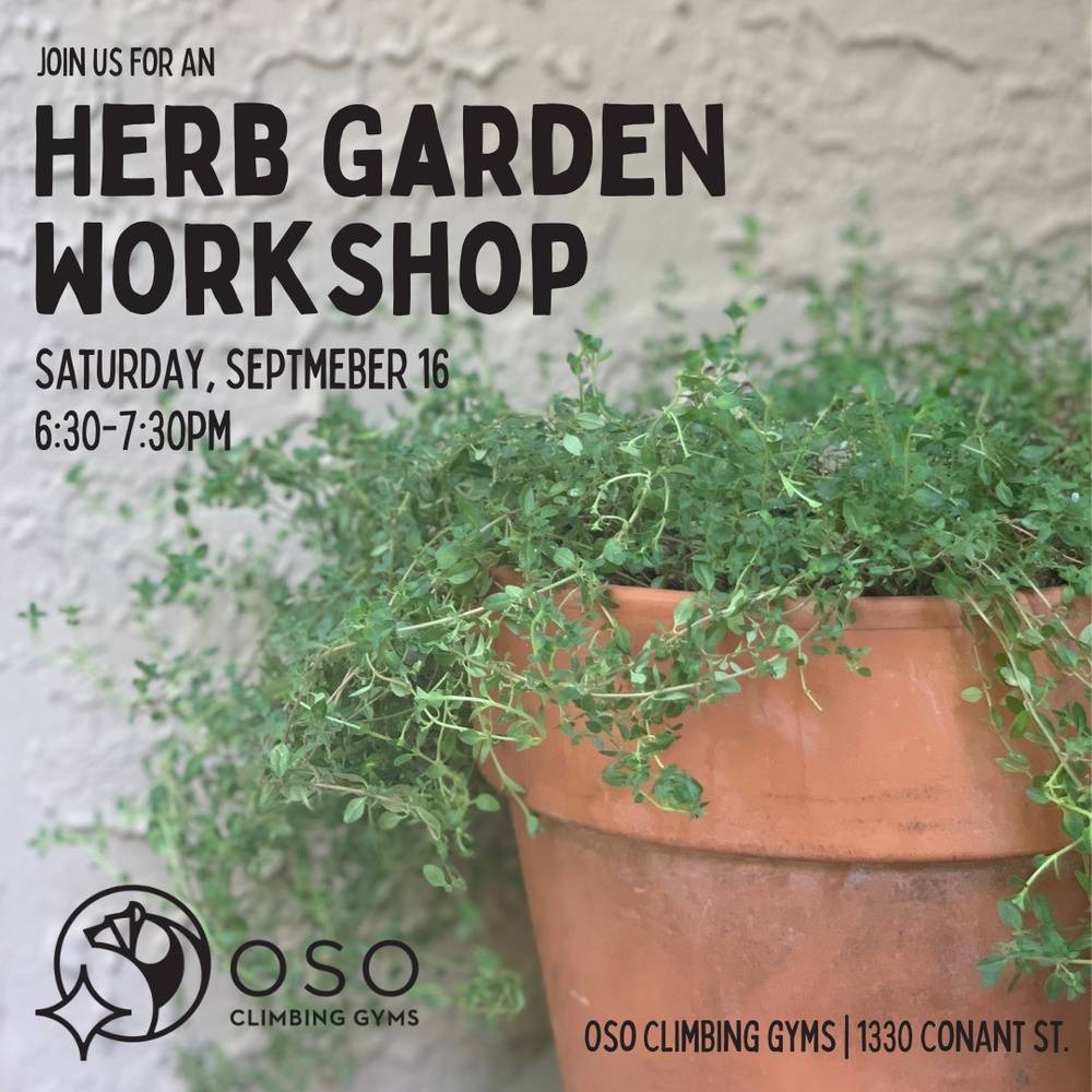 Herb Garden Workshop @ Oso