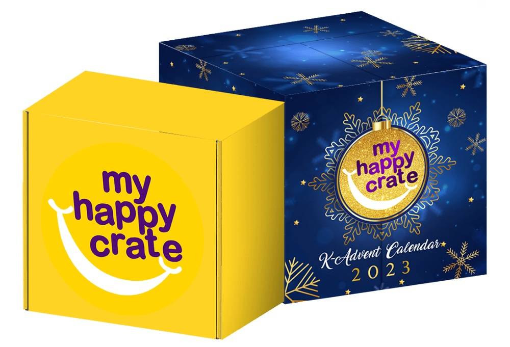 Mixed KPOP K-Advent Calendar 2023 + My Happy Crate Subscription