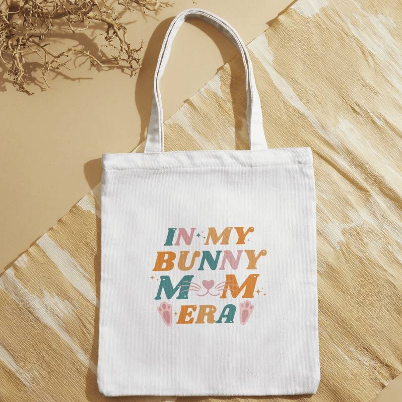 'In My Bunny Mom Era' Tote Bag