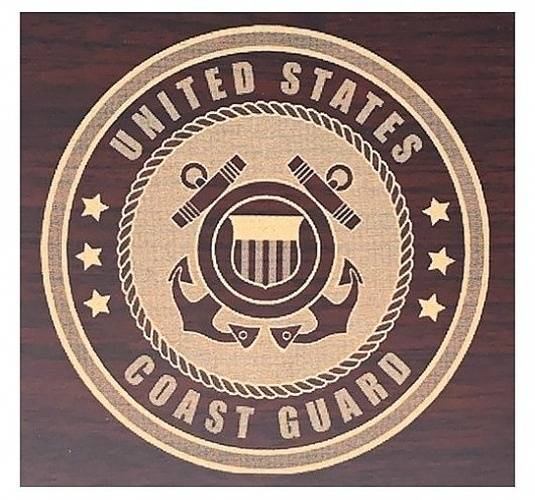 Coast Guard Cigar Humidor (Cherry)