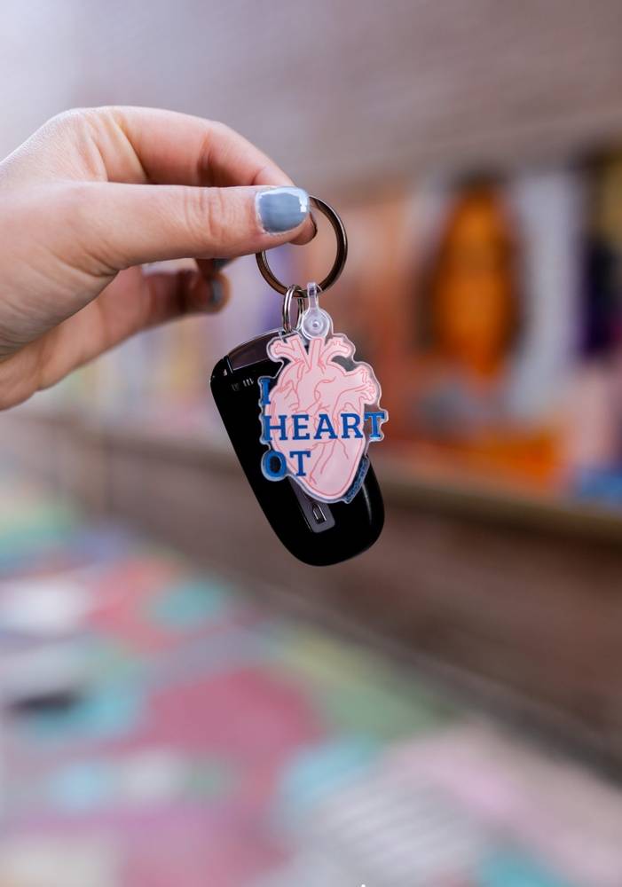 I Heart OT Keychain