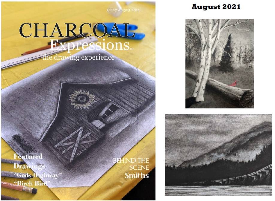 August 2021 Charcoal Drawing Kit