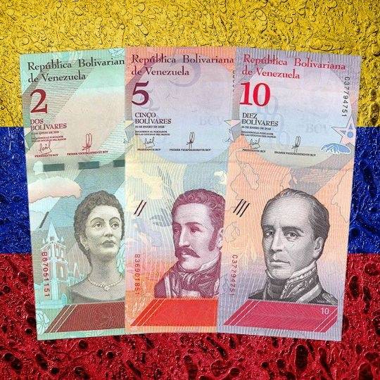 Venezuela 3 Note Pack