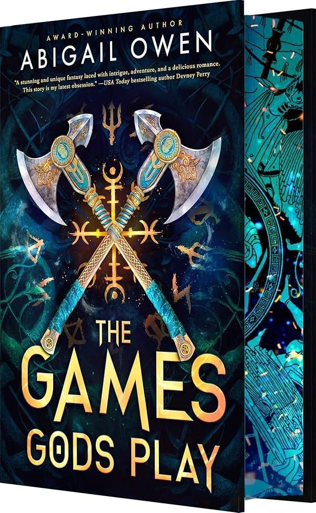 (9/3) *Sprayed Edges* The Games Gods Play by Abigail Owen Pre-Order