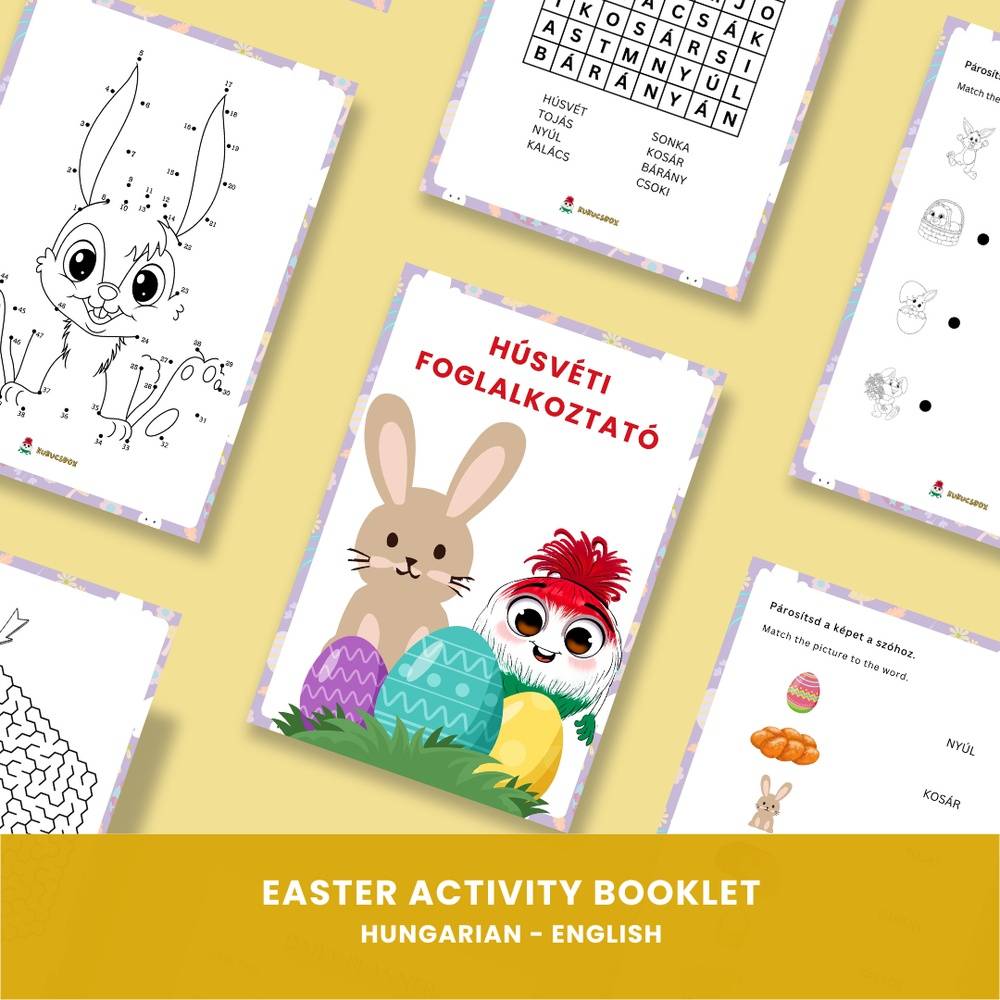 Easter Activity Booklet / Húsvéti Foglalkoztató