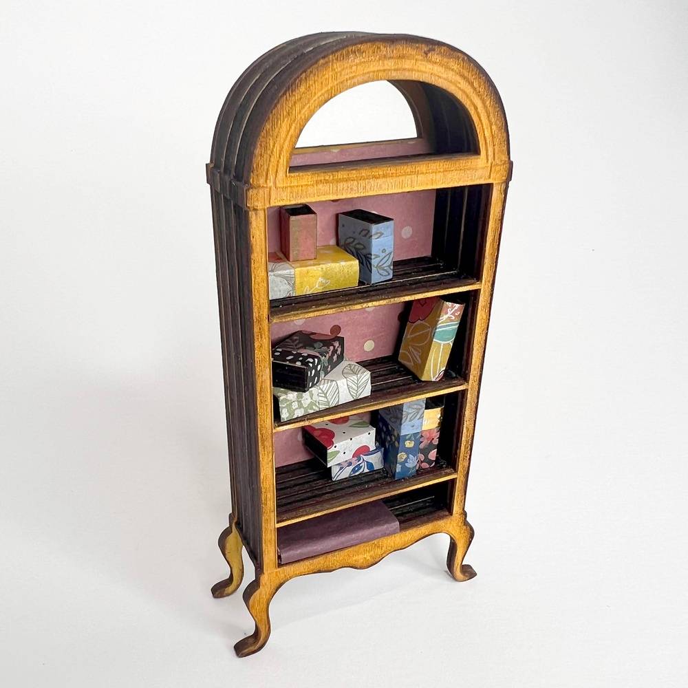 Miniature Bookshelf DIY Kit