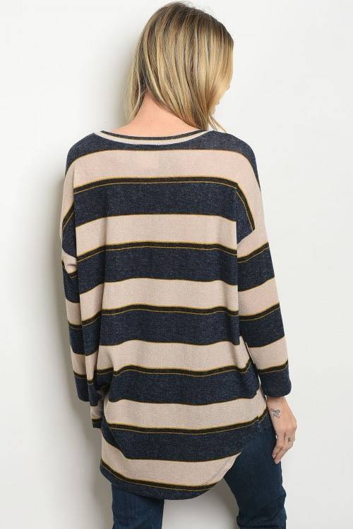 Chic Striped Sweater