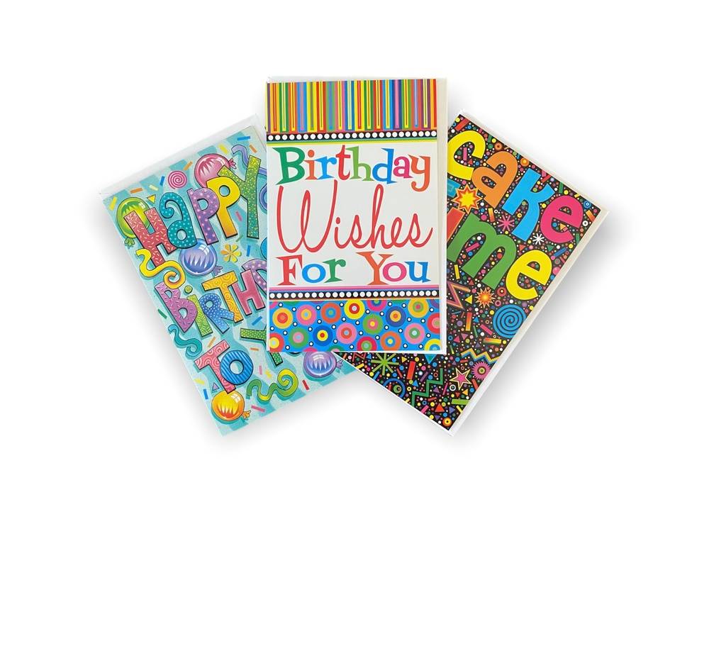 $1 CARD CLUB - Birthday 3 Pack (Monthly)