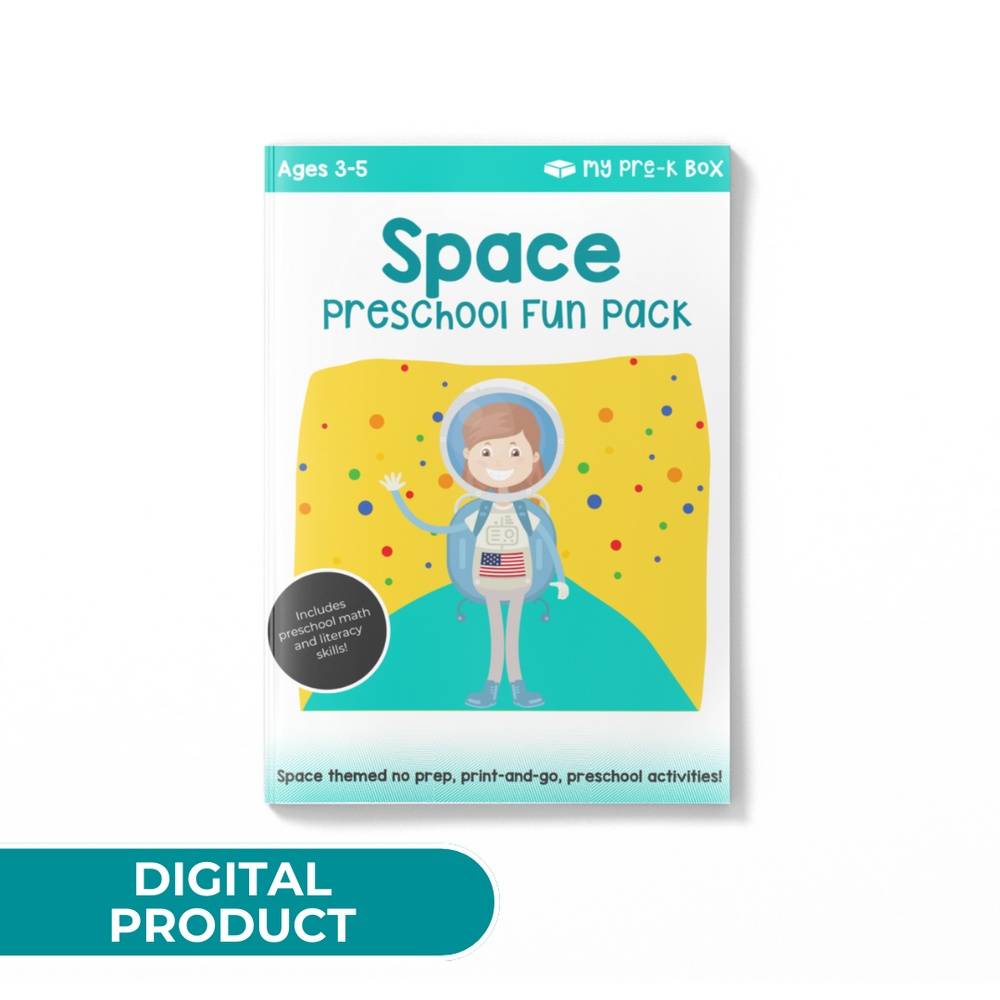 PRINT AT HOME: Space Preschool Fun Pack