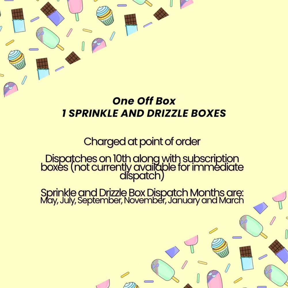 The Cakesicle Edition One Off Box Sprinkle and Drizzle