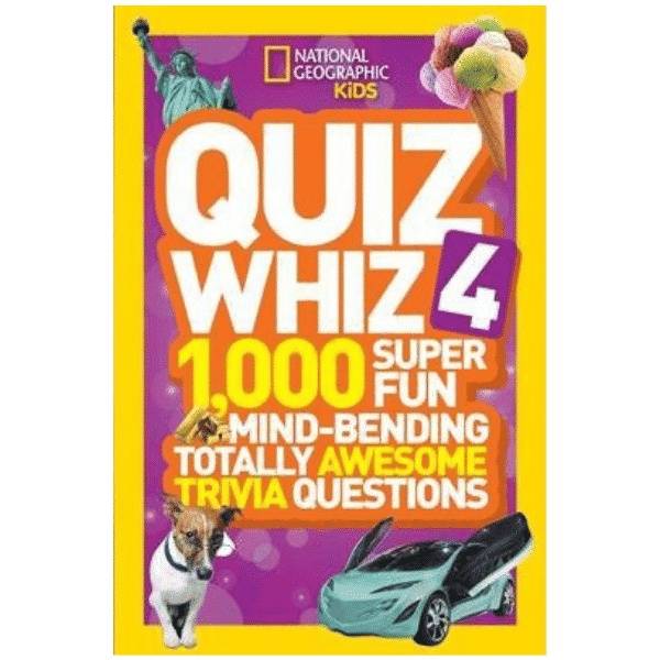 Quiz Whiz 4: 1000 Super Fun MInd Bending Totally Awesome Trivia Questions