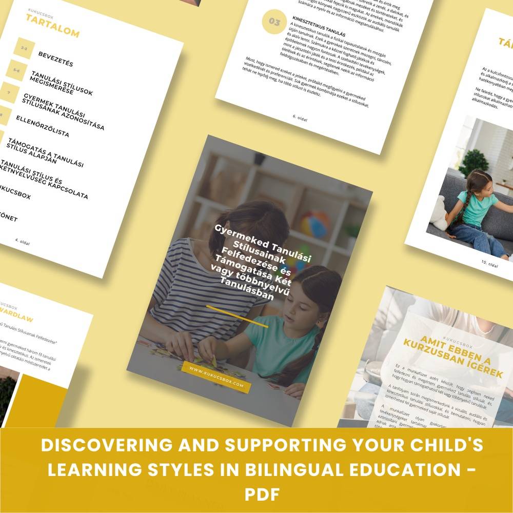 Discovering and Supporting Your Child's Learning Styles in Bilingual Education - PDF