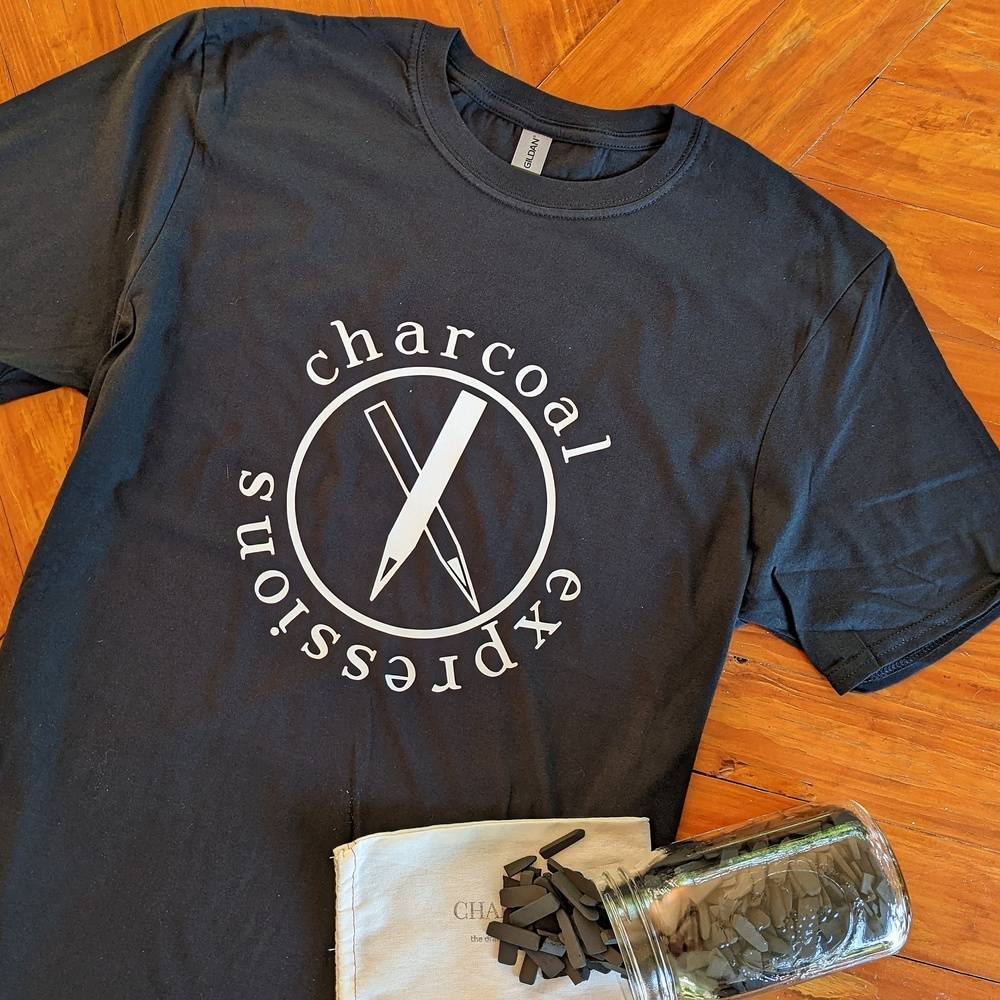 Charcoal Expressions New Logo T-Shirt