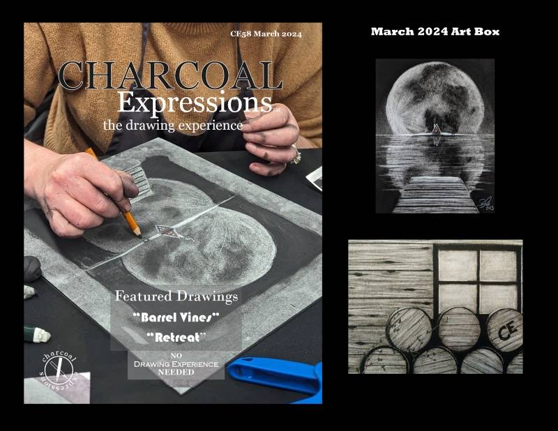 March  2024 Drawing Art Kit